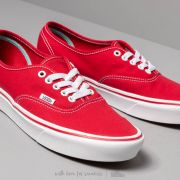 Vans comfycush red on sale