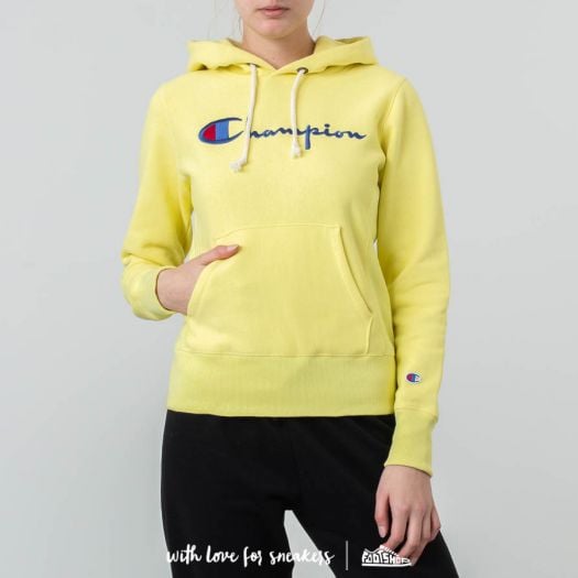 Champion hoodie womens cheap yellow
