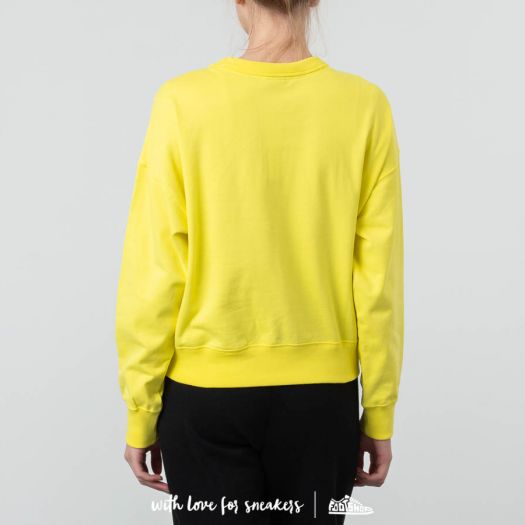 Hoodies and sweatshirts Champion Oversize Crewneck Yellow Footshop