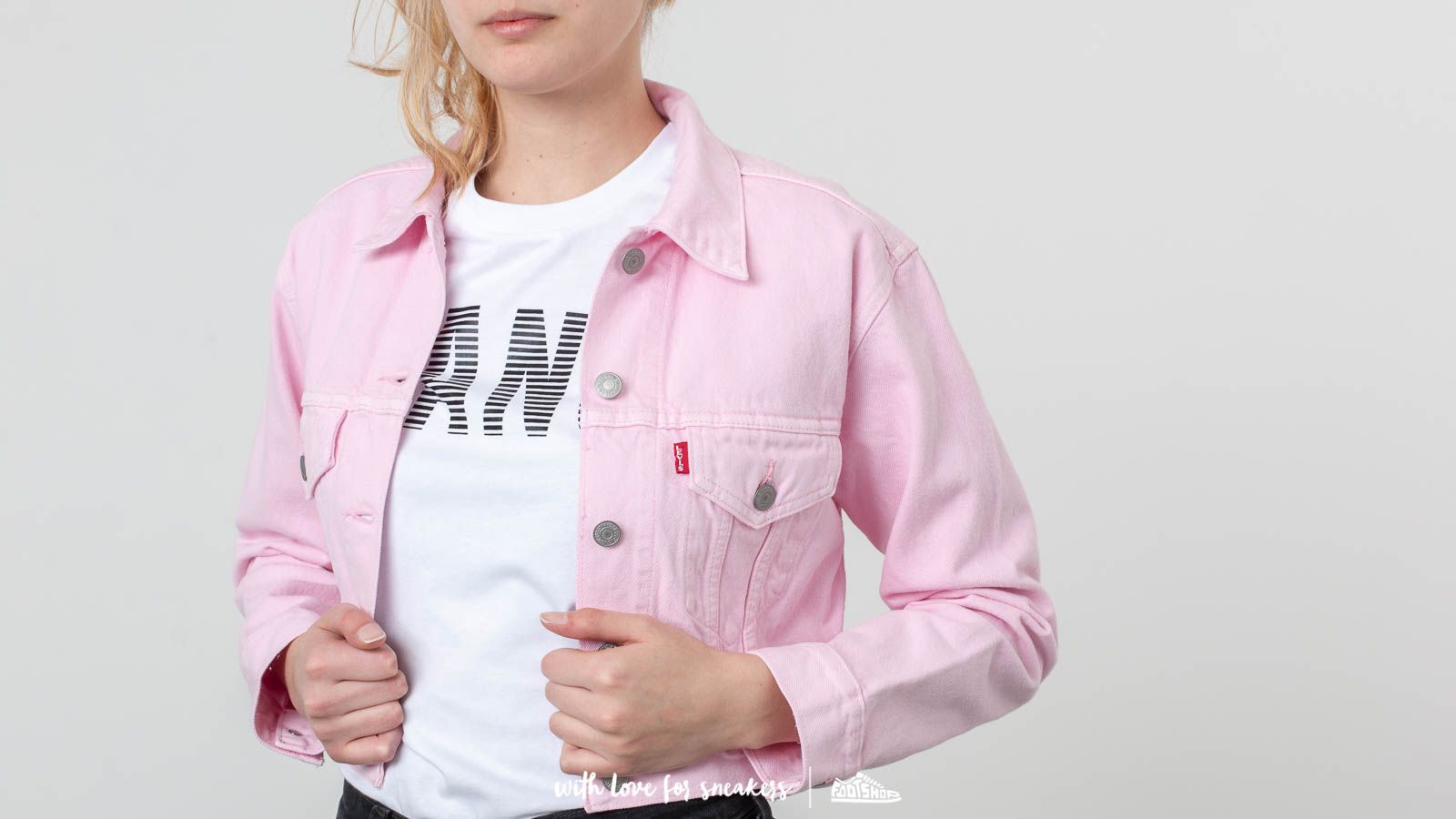 Levi's discount cropped trucker