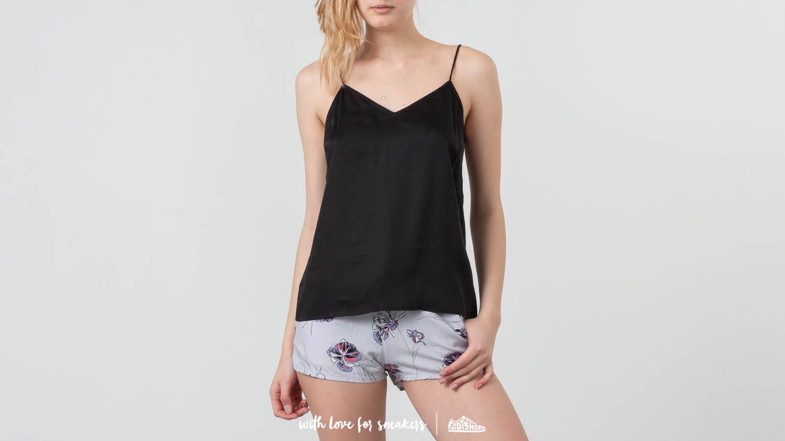 Leibchen SELECTED Layla Strap Top Black