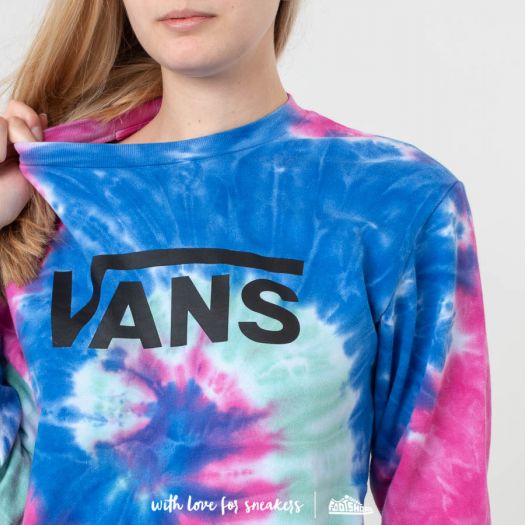 Ice Dye Sudadera Vans Mujer Tie Dye Pullover Cindy Lilla Scuro