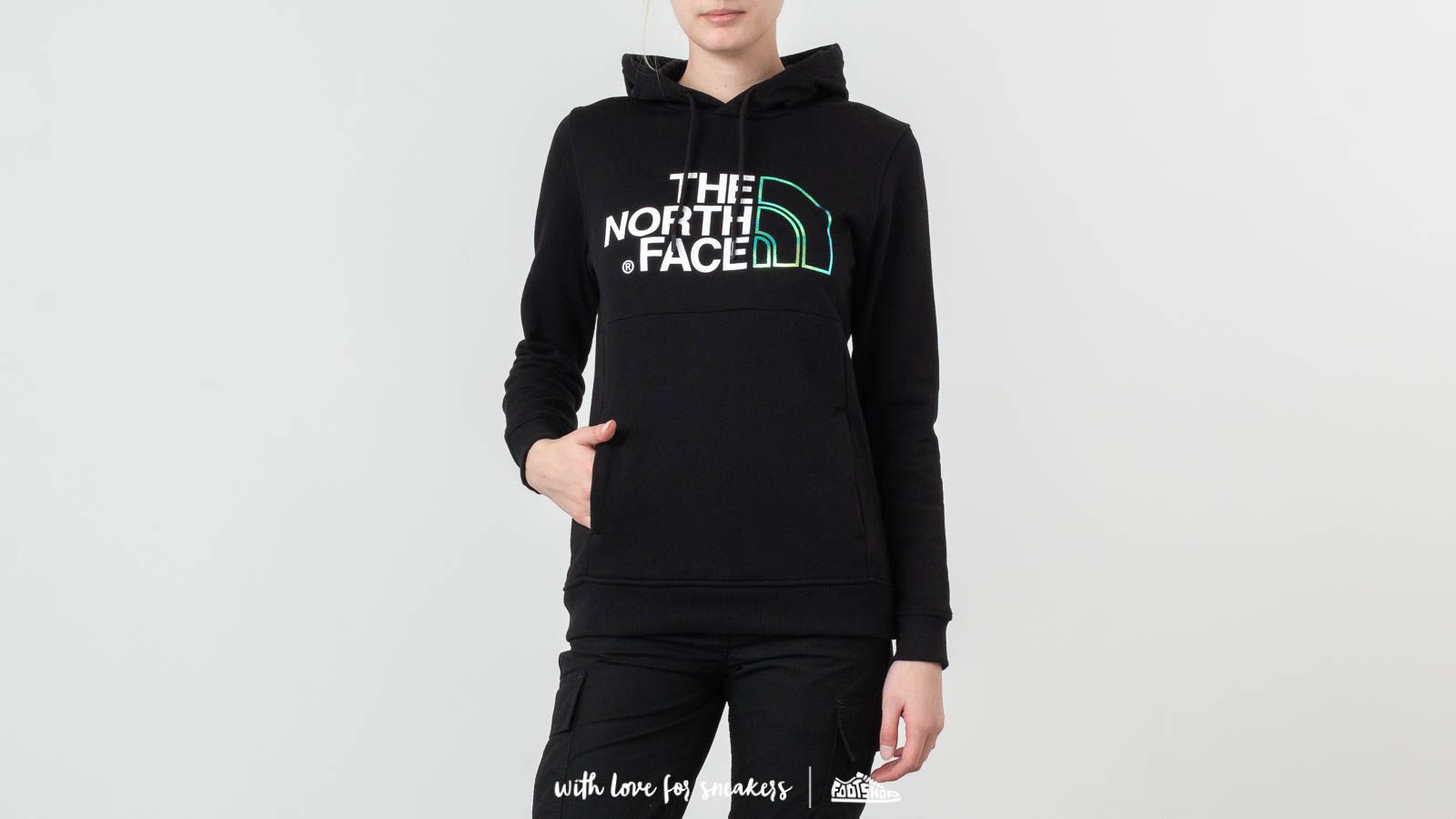 Hoodies and sweatshirts The North Face W Drew Hoodie Tnf Black/ Iridescent