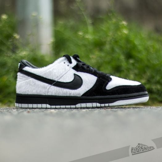 Women's shoes Nike Dunk Low Premium QS (BG) “Panda” White/ Black