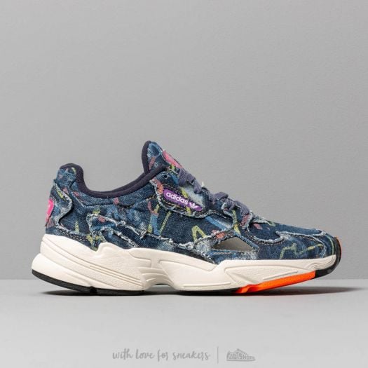 Adidas falcon denim hot sale