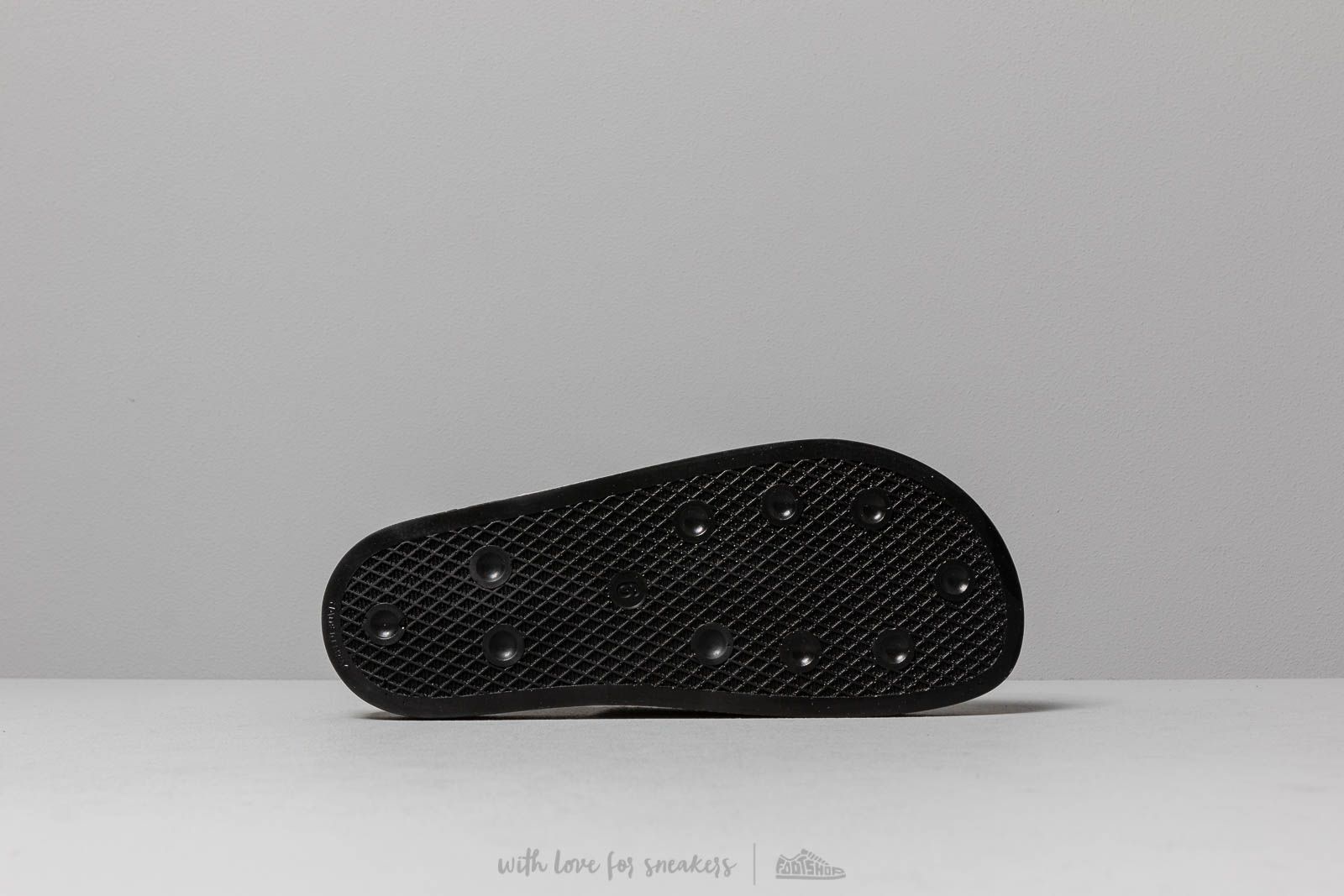 Women's shoes adidas Adilette Luxe W Grey Two/ Core Black/ Gold Metalic
