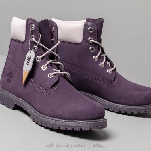 Purple timbs hot sale womens