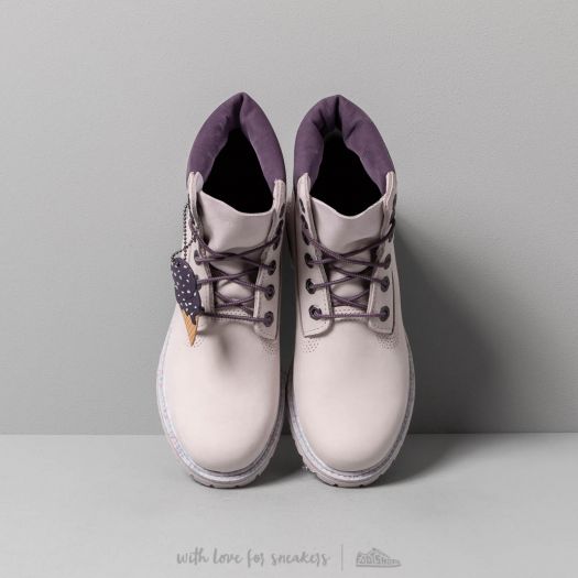 Light lilac shop nubuck timberlands
