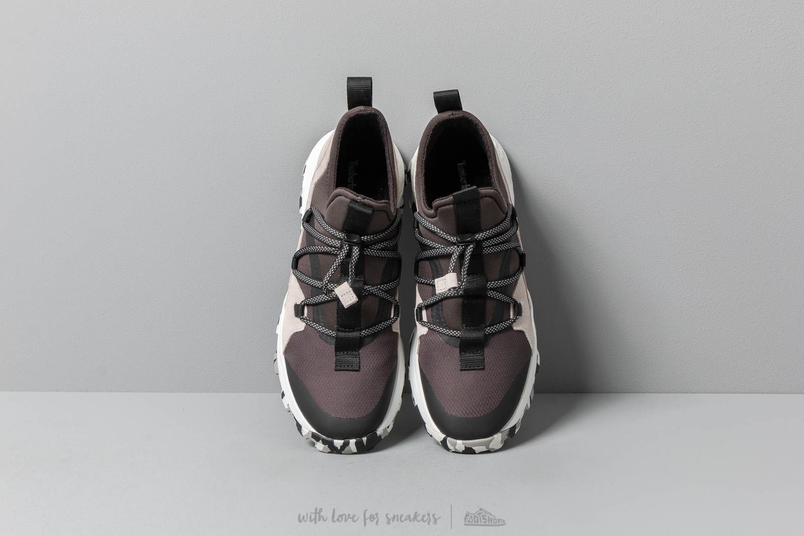 Herren Sneaker und Schuhe Timberland Brooklyn Leather/ Fabric OX Black Mesh