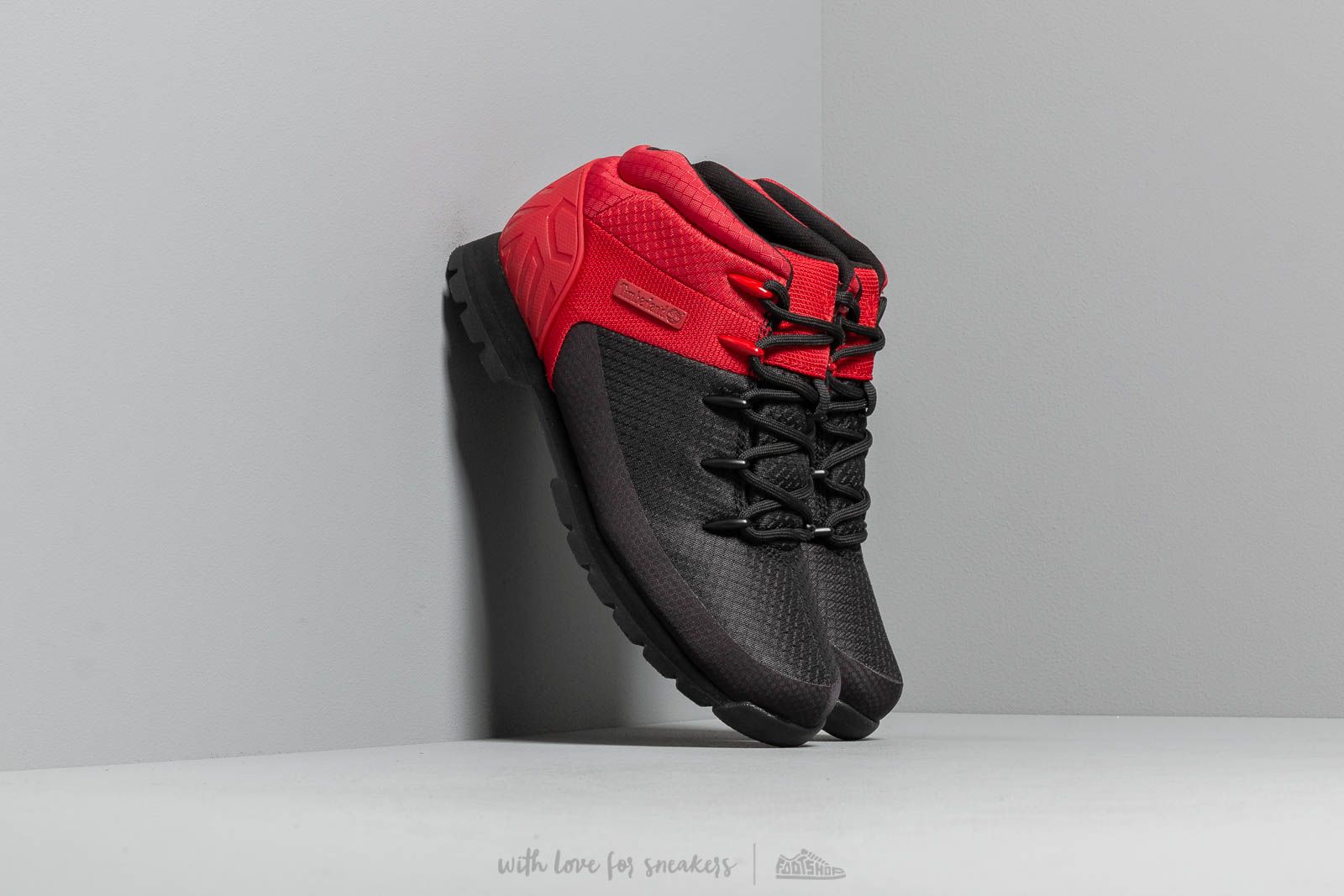 Chaussures et baskets homme Timberland Euro Sprint Mid Hiker Black/ Red