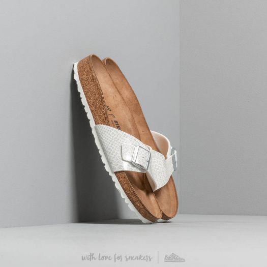 Birkenstock madrid 2025 magic snake white