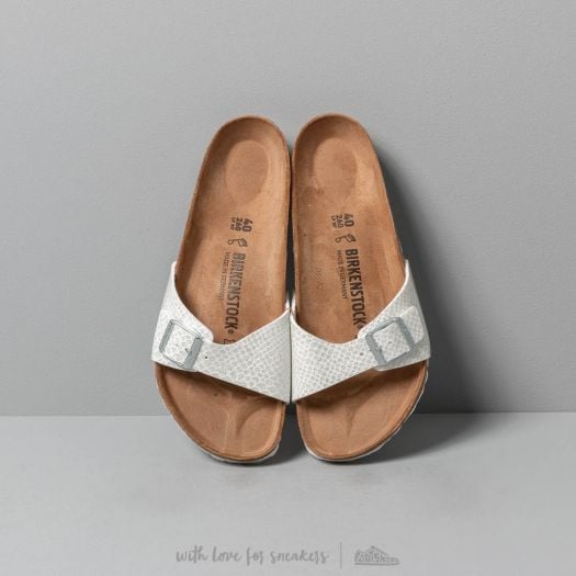 Birkenstock madrid 2025 magic snake white