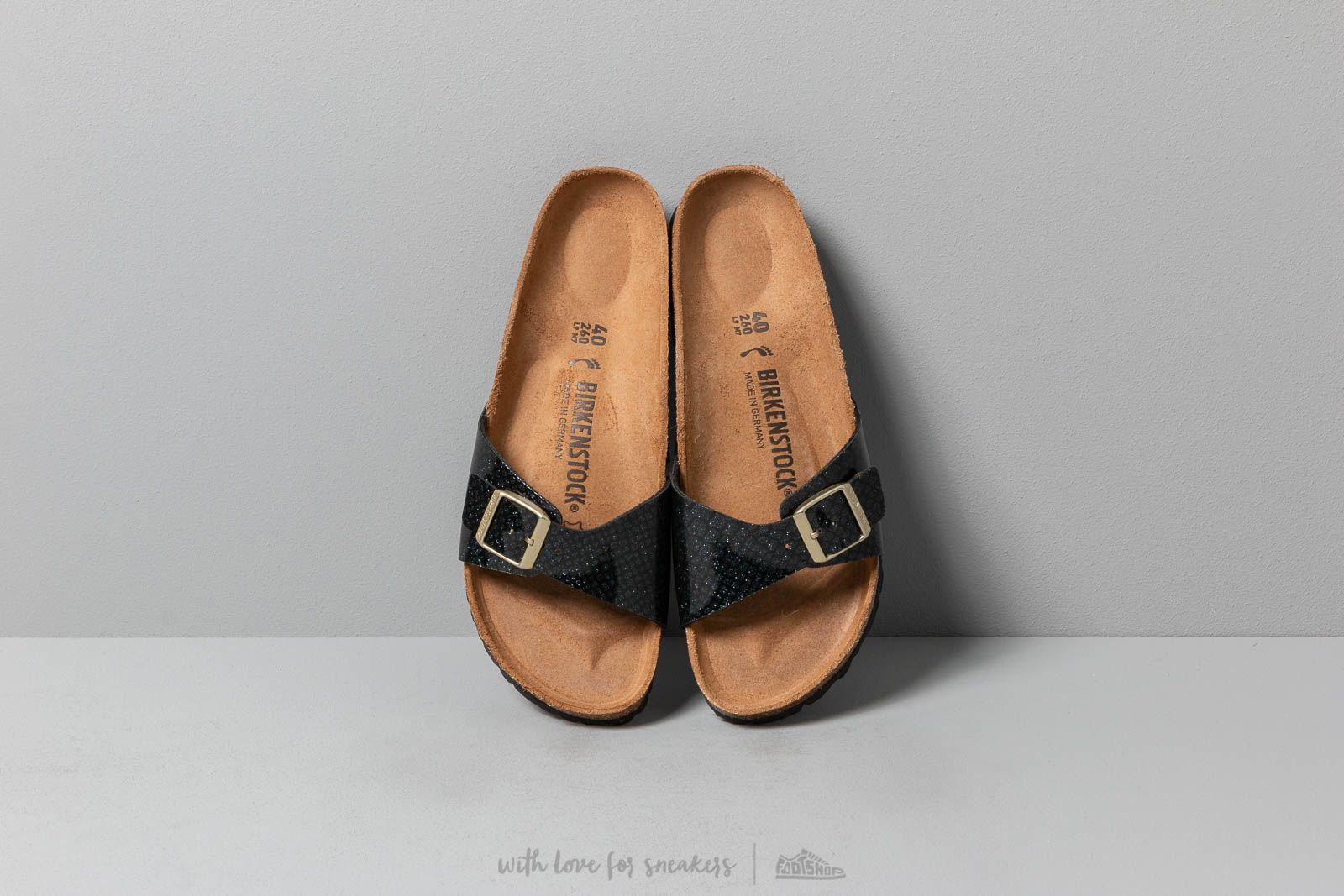 Women's shoes Birkenstock Madrid BS Magic Snake Black