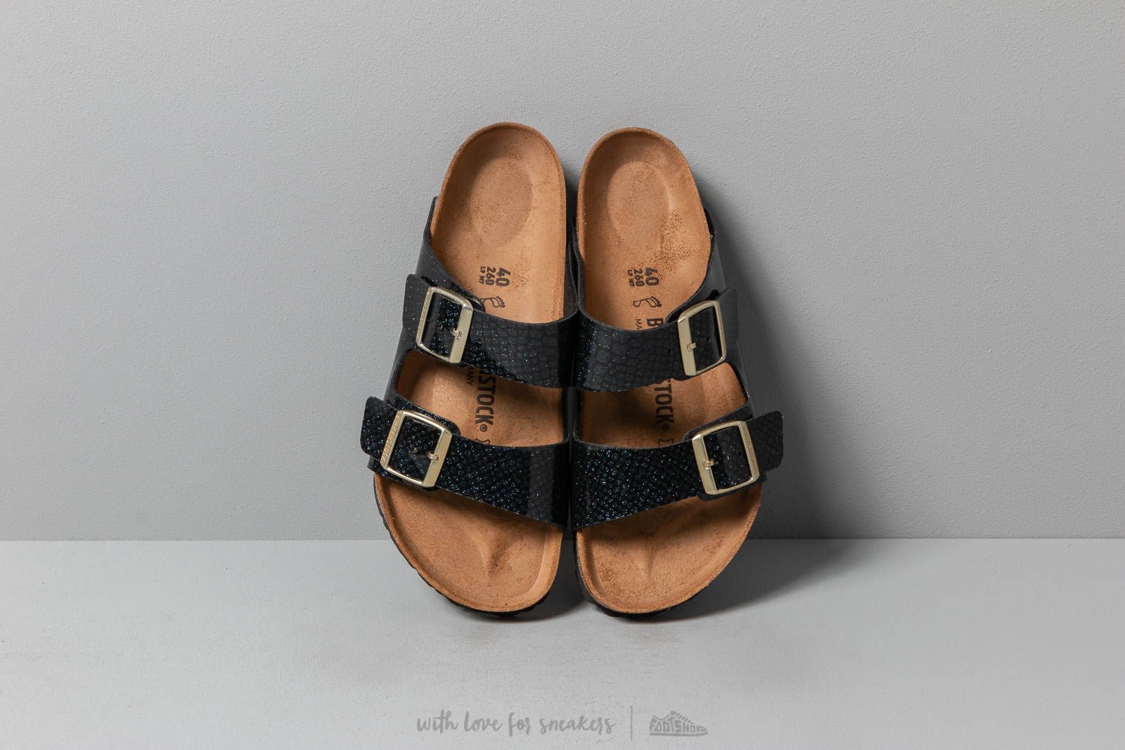 Women s shoes Birkenstock Arizona BS Magic Snake Black Footshop