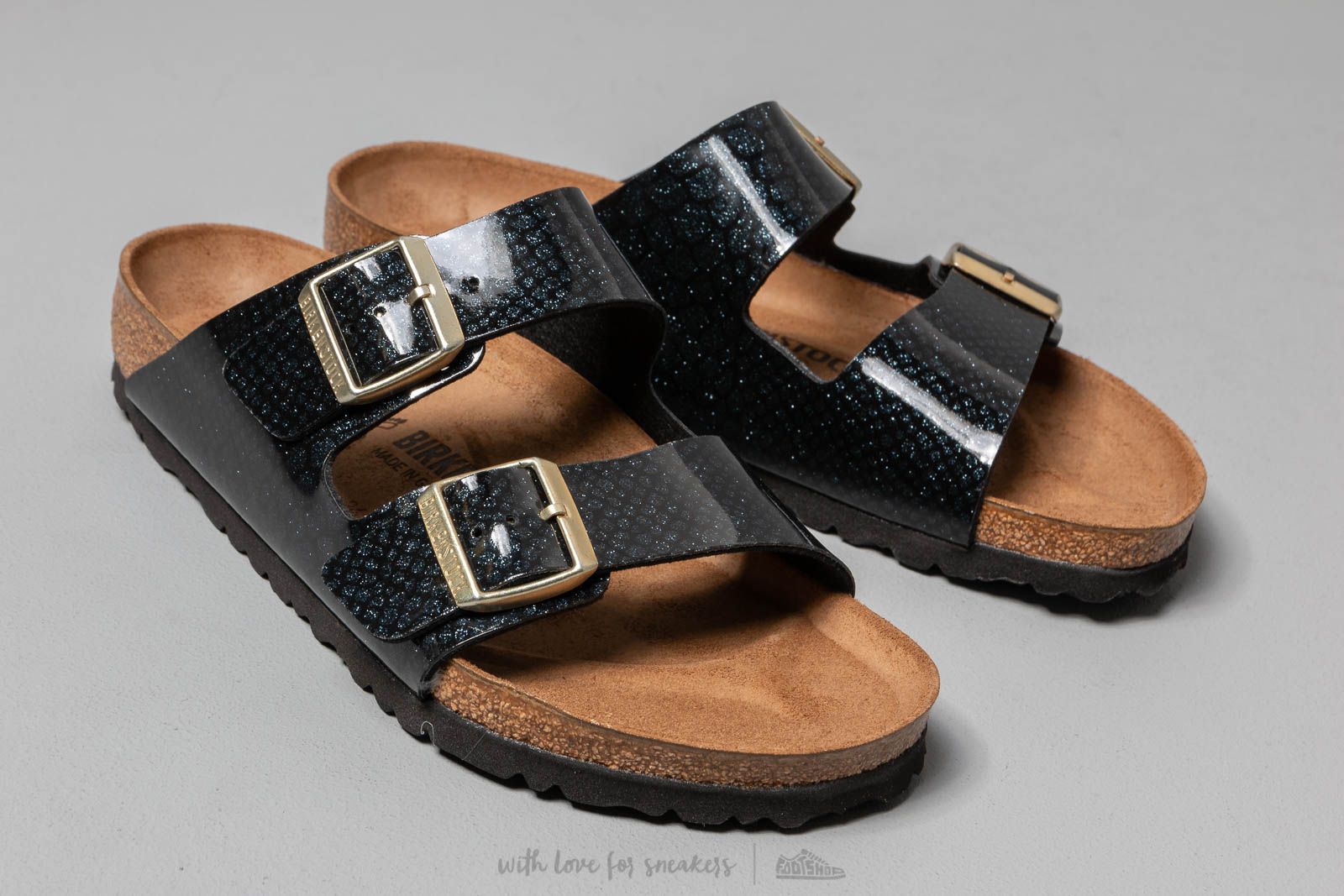Women s shoes Birkenstock Arizona BS Magic Snake Black Footshop