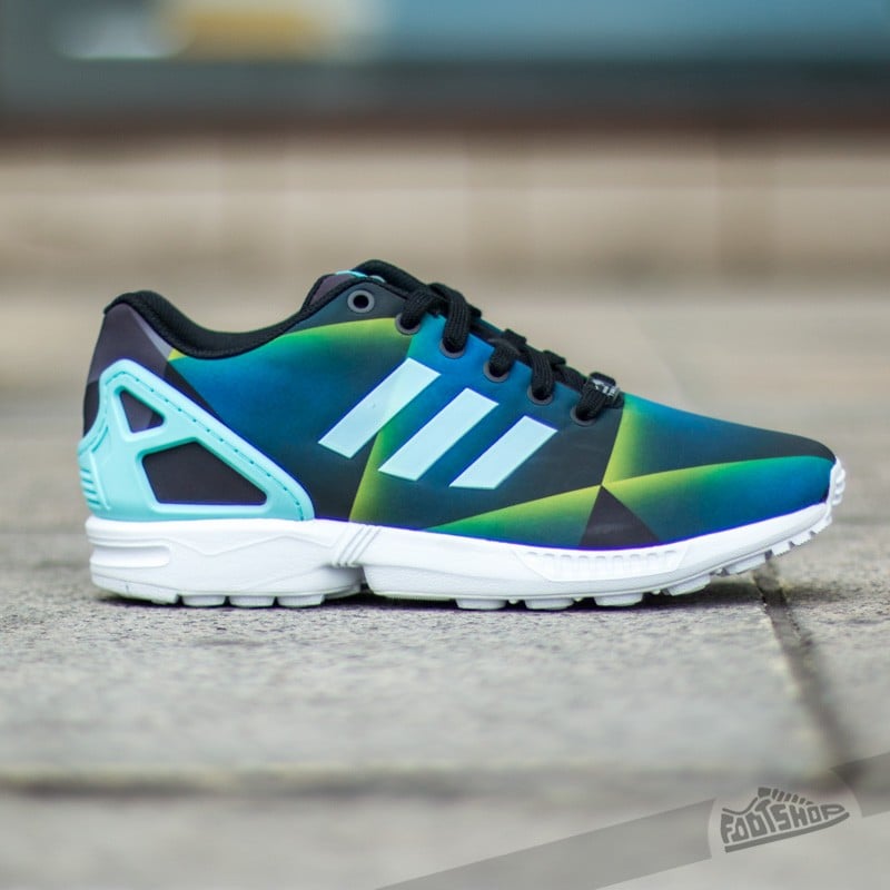 Herren Sneaker und Schuhe adidas ZX Flux FTWR White/ Clear Aqua/ Core Black