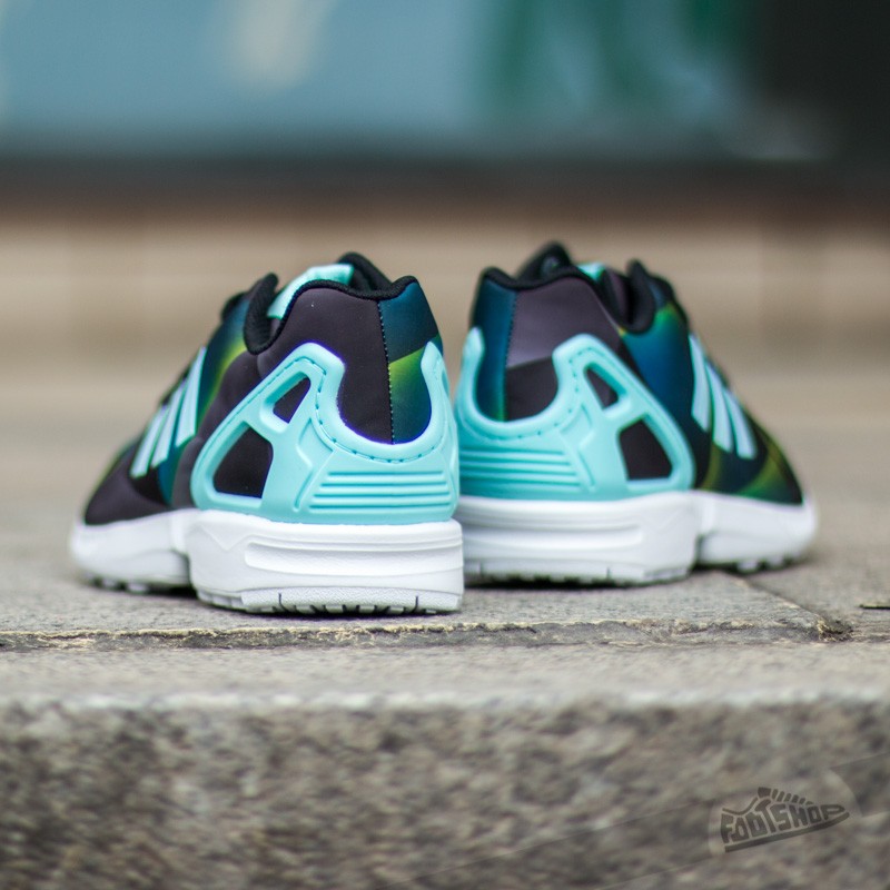 Men's shoes adidas ZX Flux FTWR White/ Clear Aqua/ Core