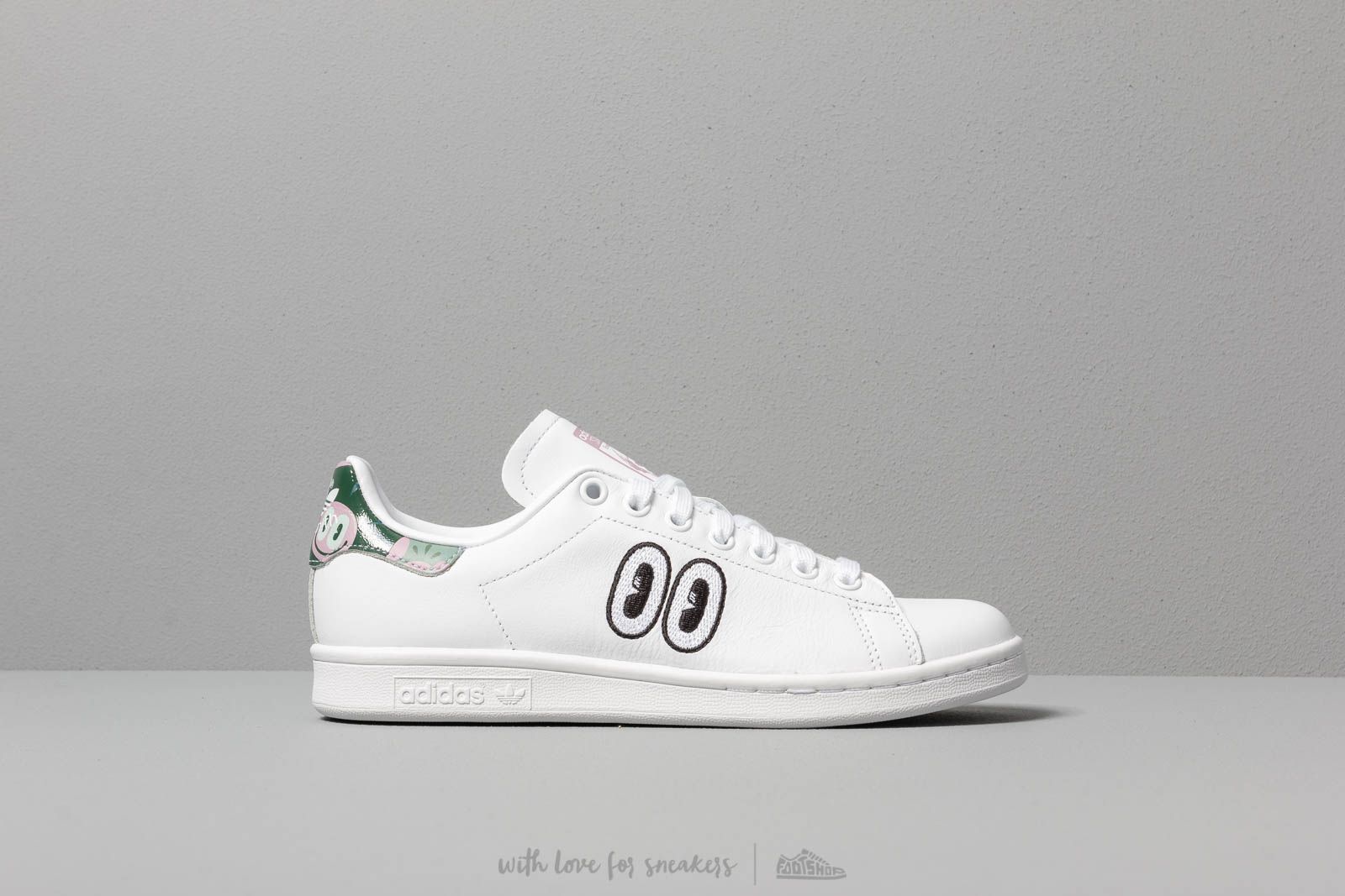 Adidas stan smith white eyes discount