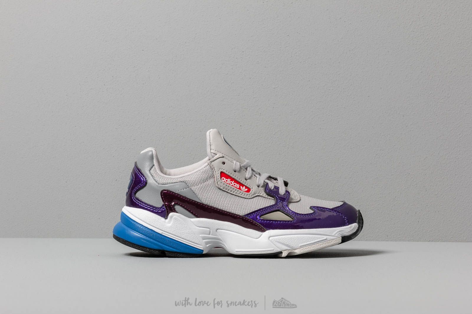 Women s shoes adidas Falcon W Grey Two Grey Two Crystal White