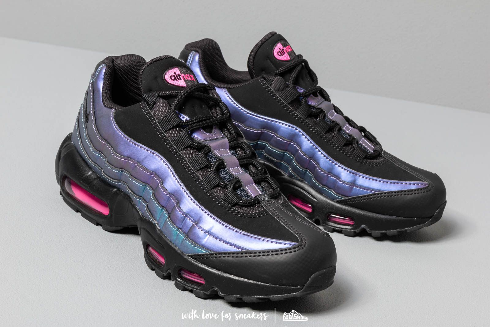 Air max 95 black hot sale purple