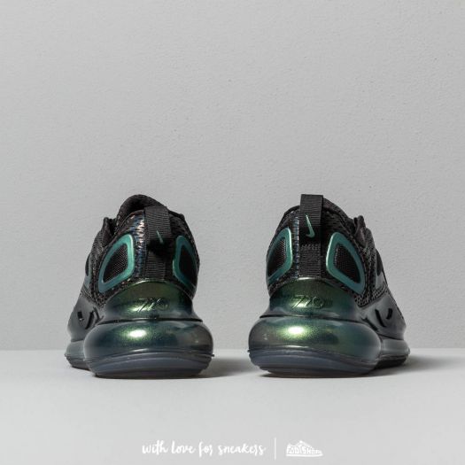 Air max 720 store black metallic silver