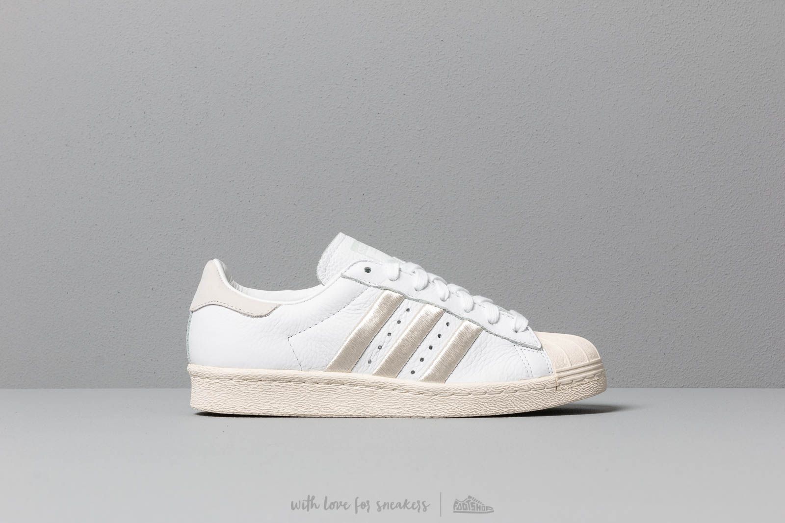 Adidas superstar 80s w ftw white grey outlet one off white