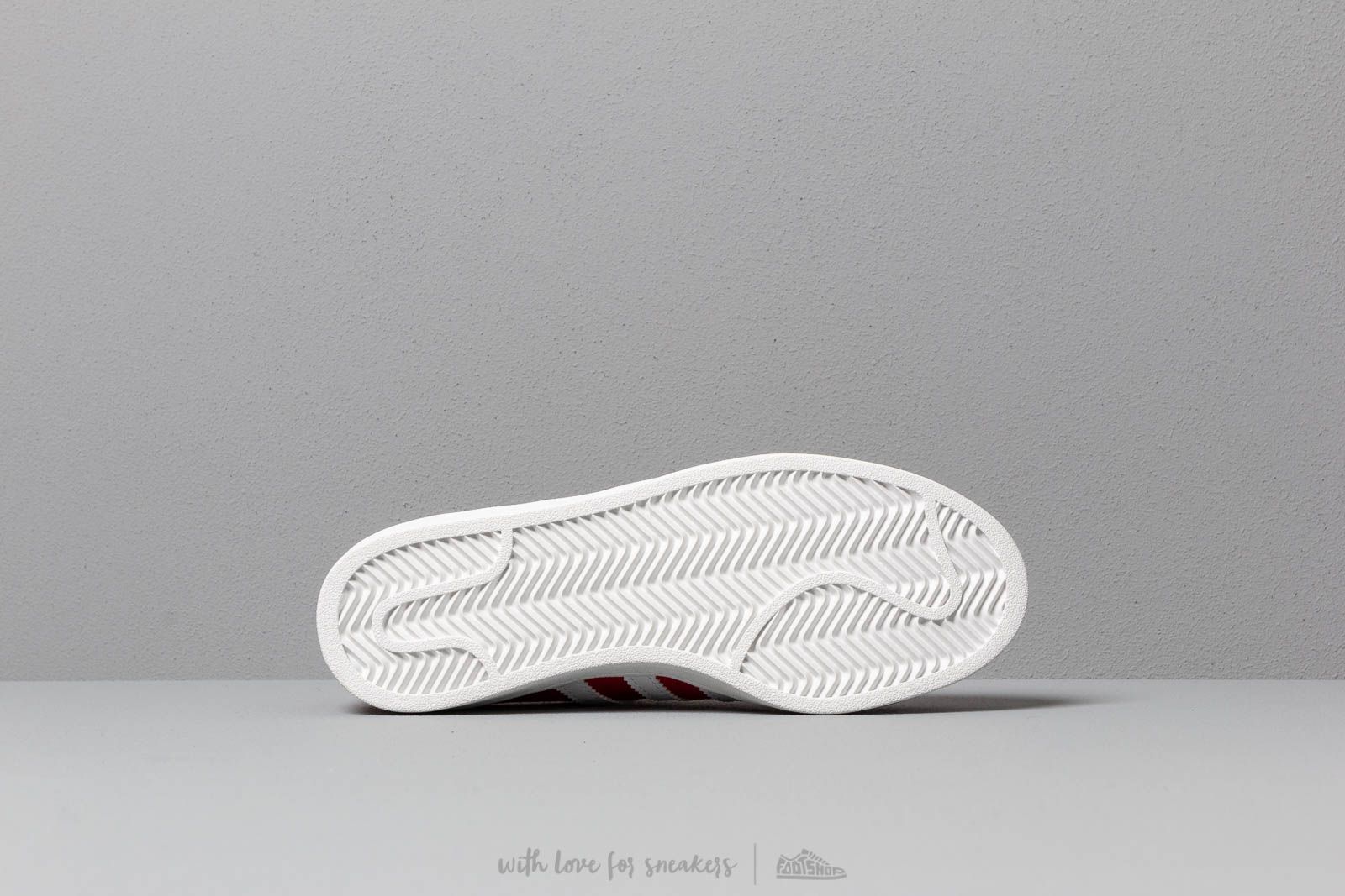 Moteriška avalynė adidas Campus W Scarlet/ Ftw White/ Crystal White