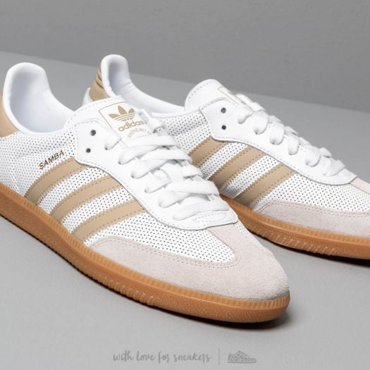 Adidas samba weiß online gold