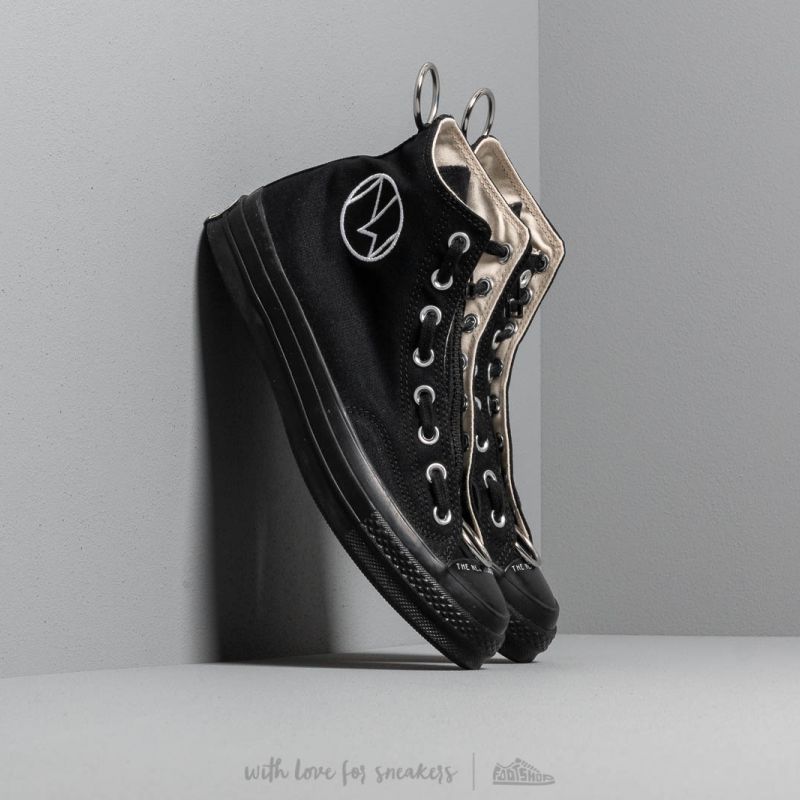 converse × undercover ct70 Converse x Undercover Chuck 70 Hi Black/ Black/ Black/ Natural
