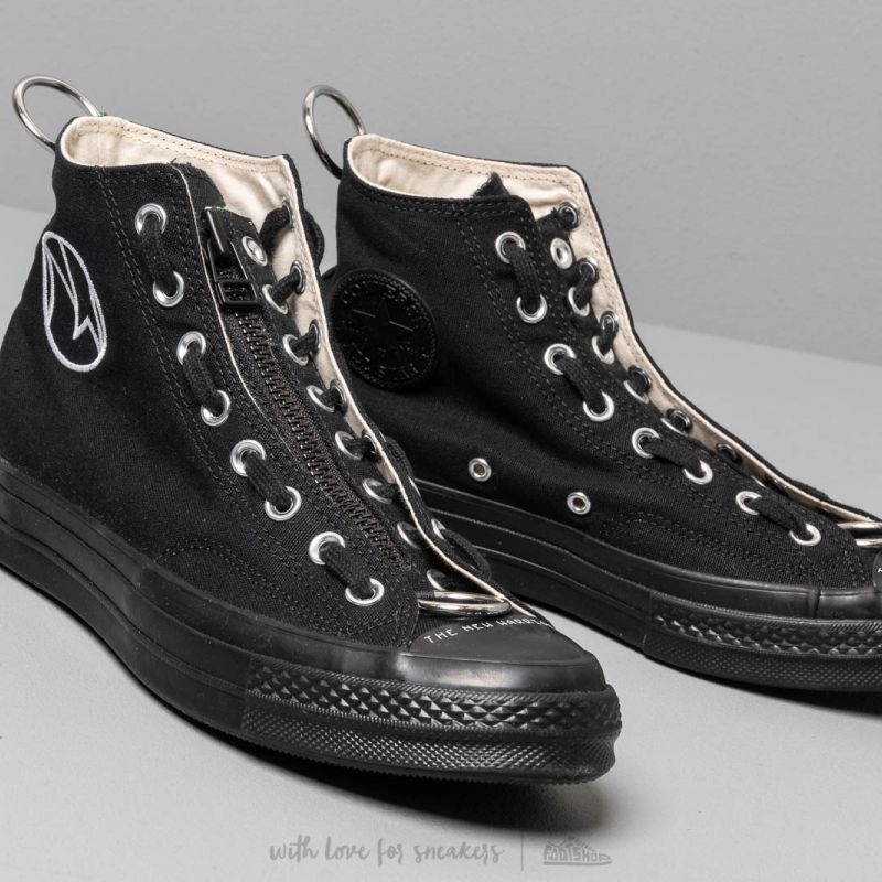 Converse x Undercover Chuck 70 Hi Black/ Black/ Black/ Natural