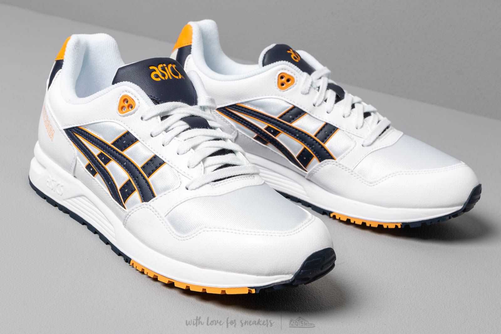 Men s shoes Asics GELSAGA White Midnight Footshop