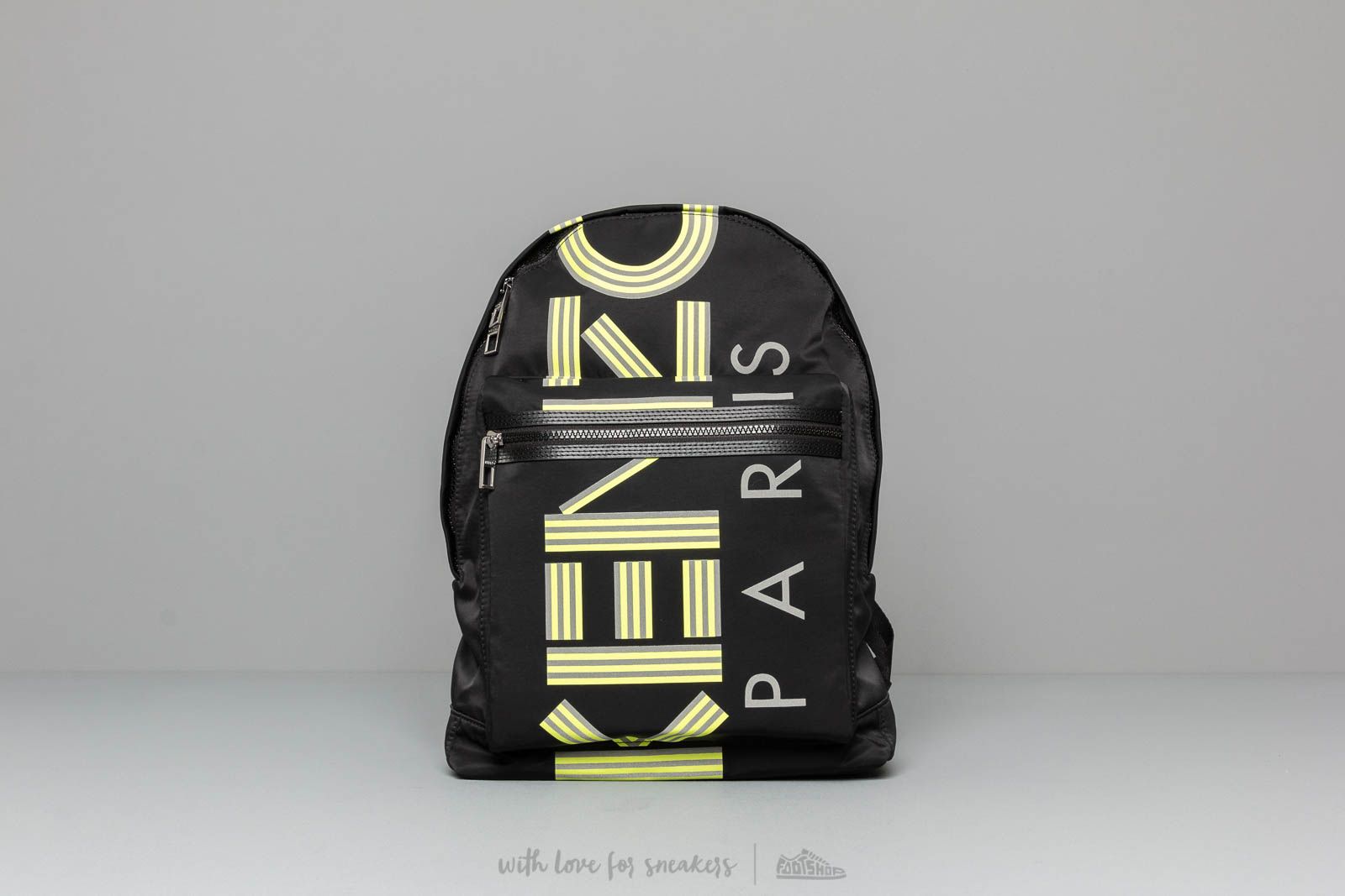Batohy KENZO Large Logo Backpack Black