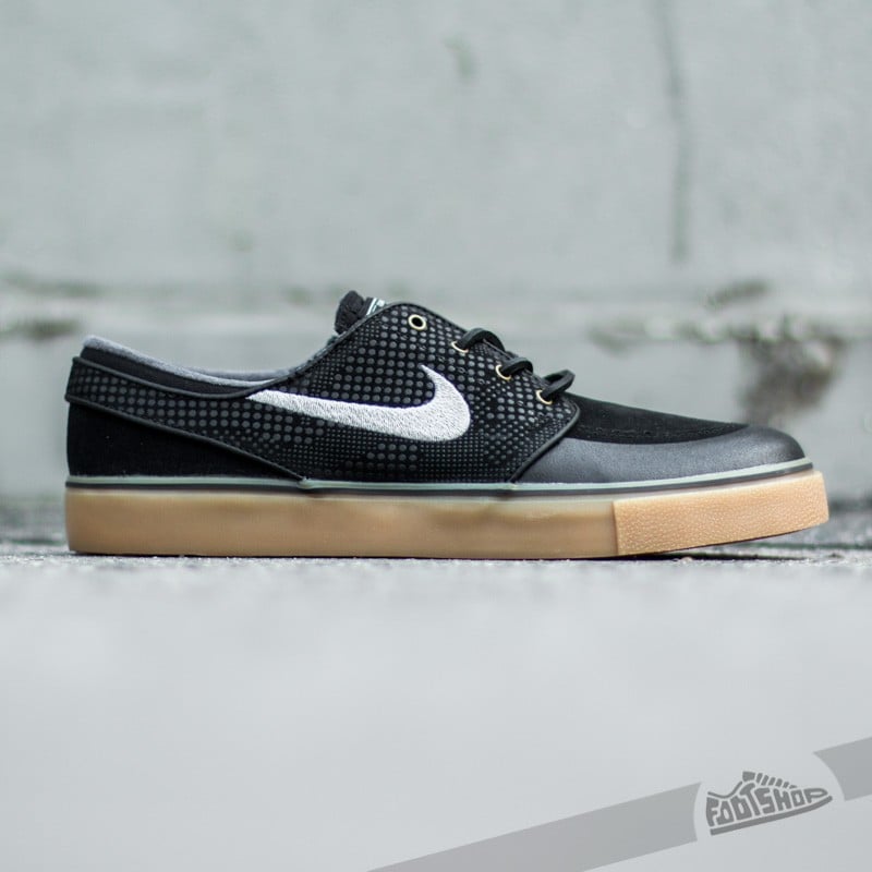 Sko til mænd Nike Zoom Stefan Janoski PR SE Black/ Medium Grey-Gym Light Brown