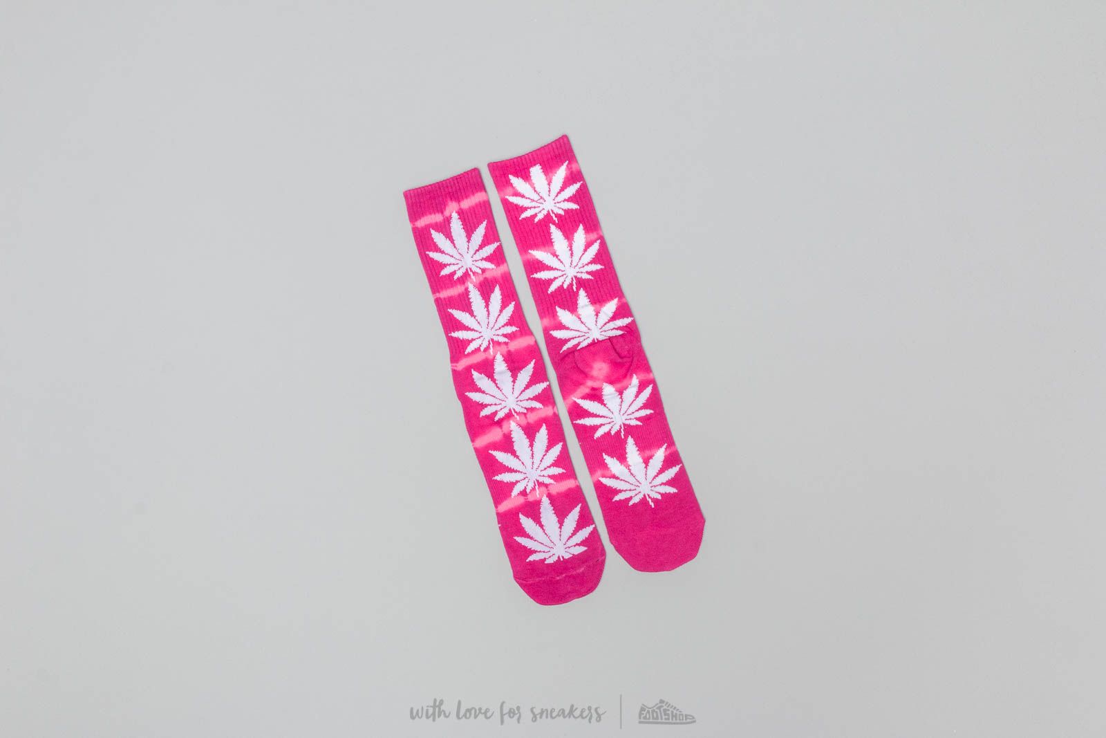 Skarpetki HUF Plantlife Lightning Wash Socks Pink