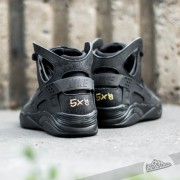 Chaussures et baskets homme Nike Air Flight Huarache Premium QS Black Black Metallic Gold Footshop