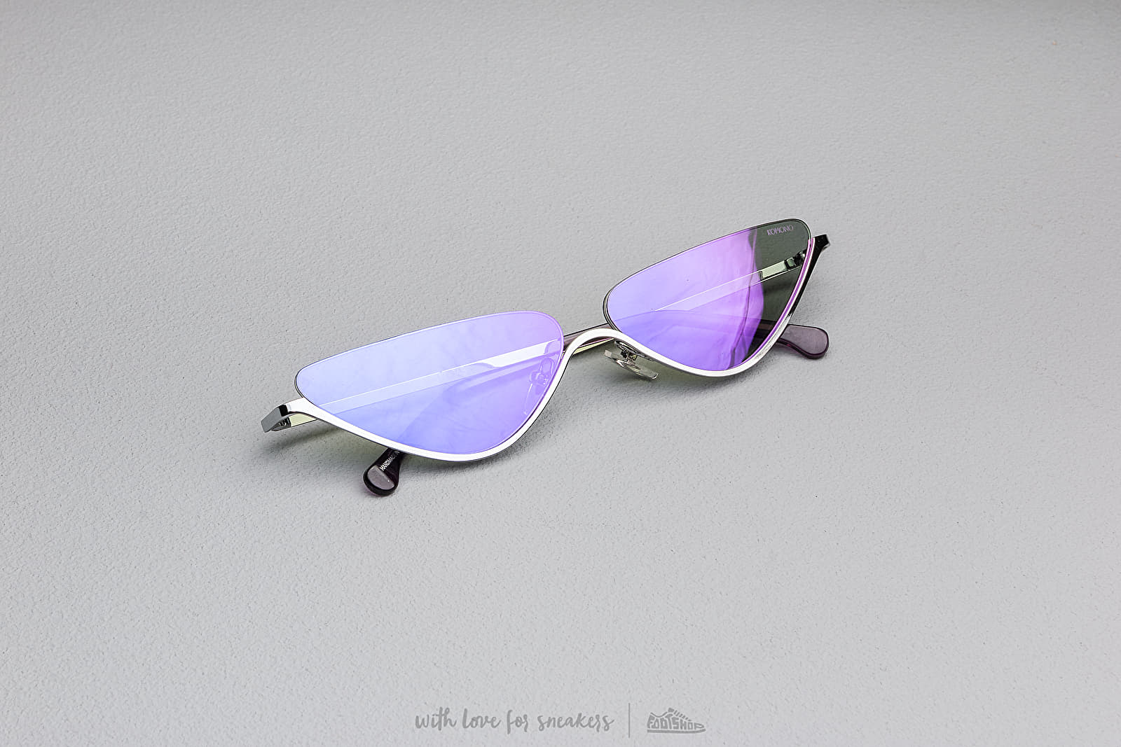 Sluneční brýle Komono Ash Sunglasses Silver Amethyst