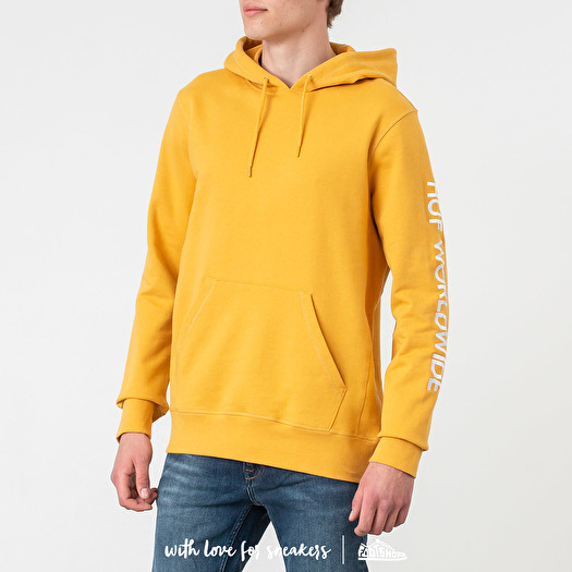 Mikiny HUF Mission Hoodie Mineral Yellow Footshop
