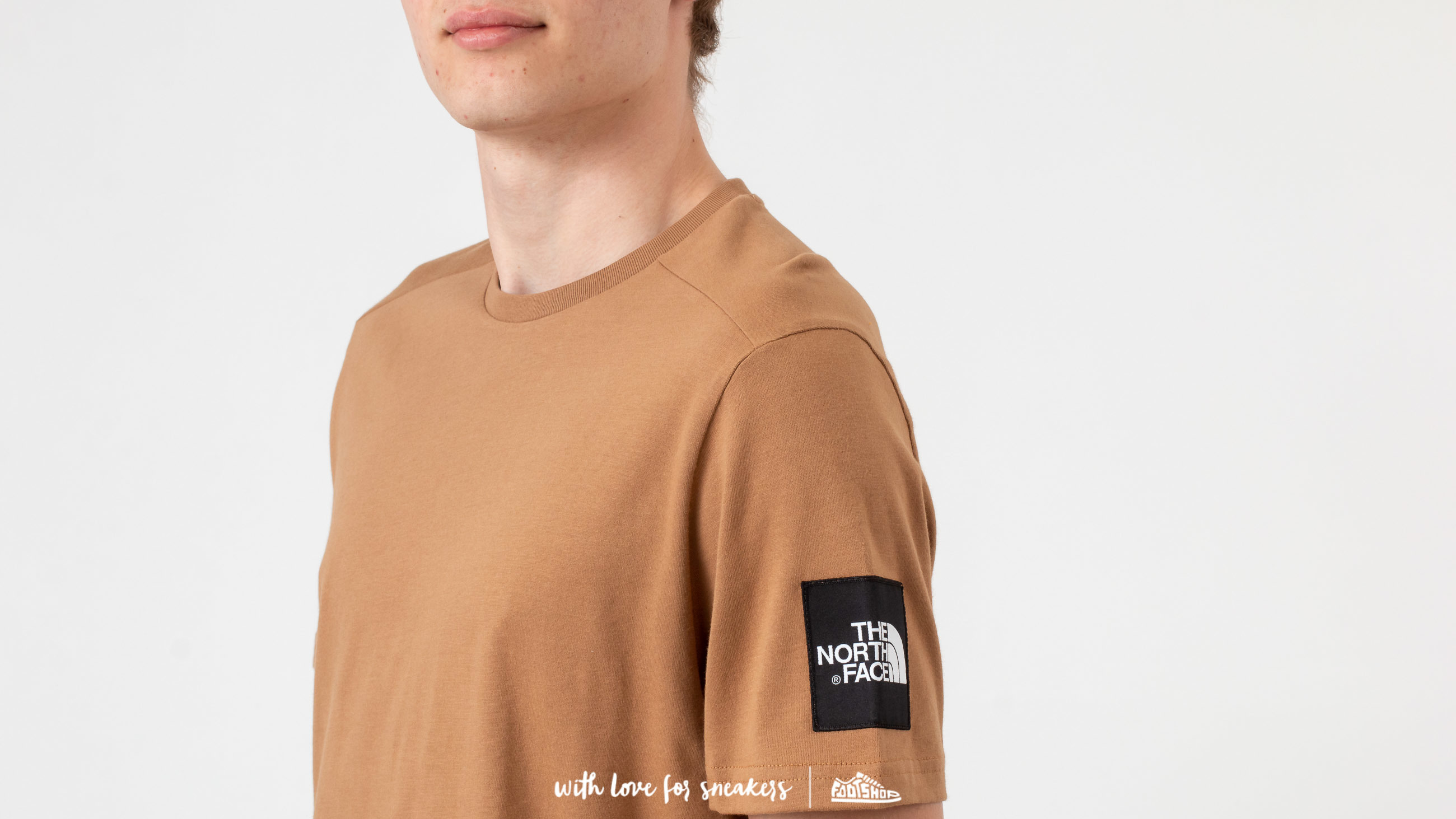 Trička The North Face Fine 2 Tee Cargo Khaki