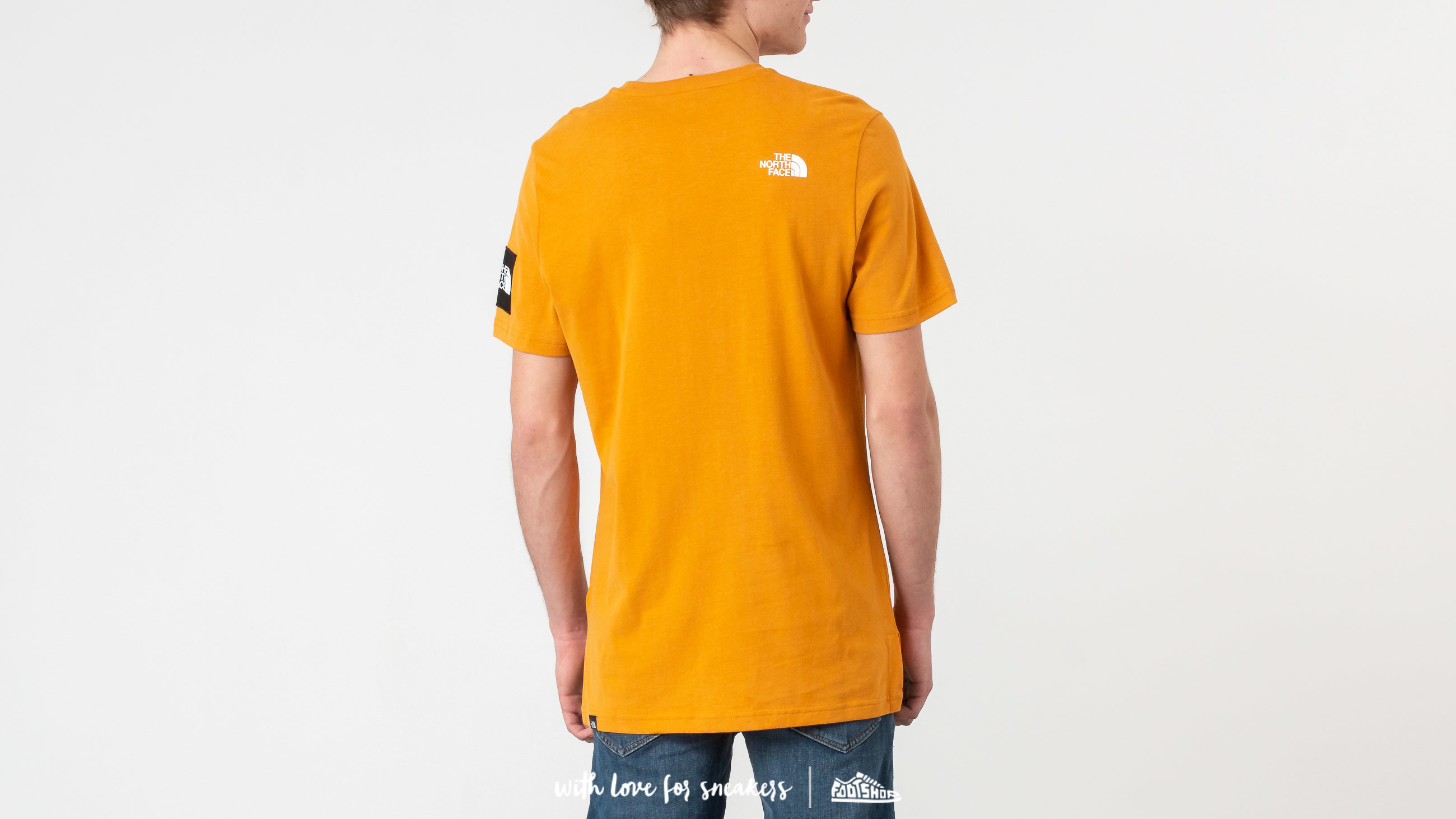 Trička The North Face Fine 2 Tee Citrine Yellow
