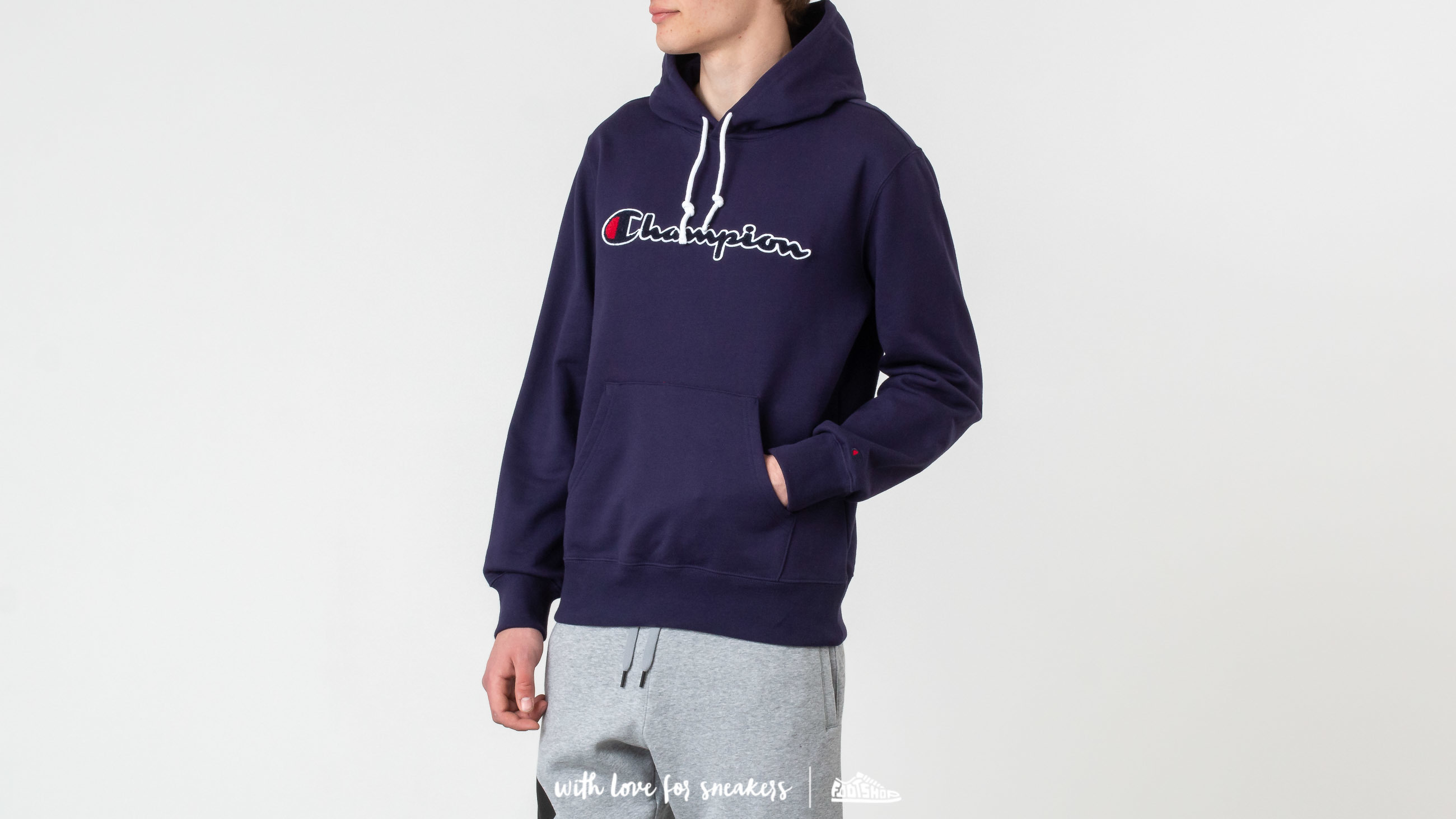 Hoodies and sweatshirts  Champion Logo Hoodie Purple