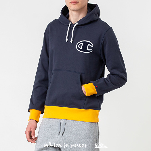 Champion Hoodie Navy | Footshop