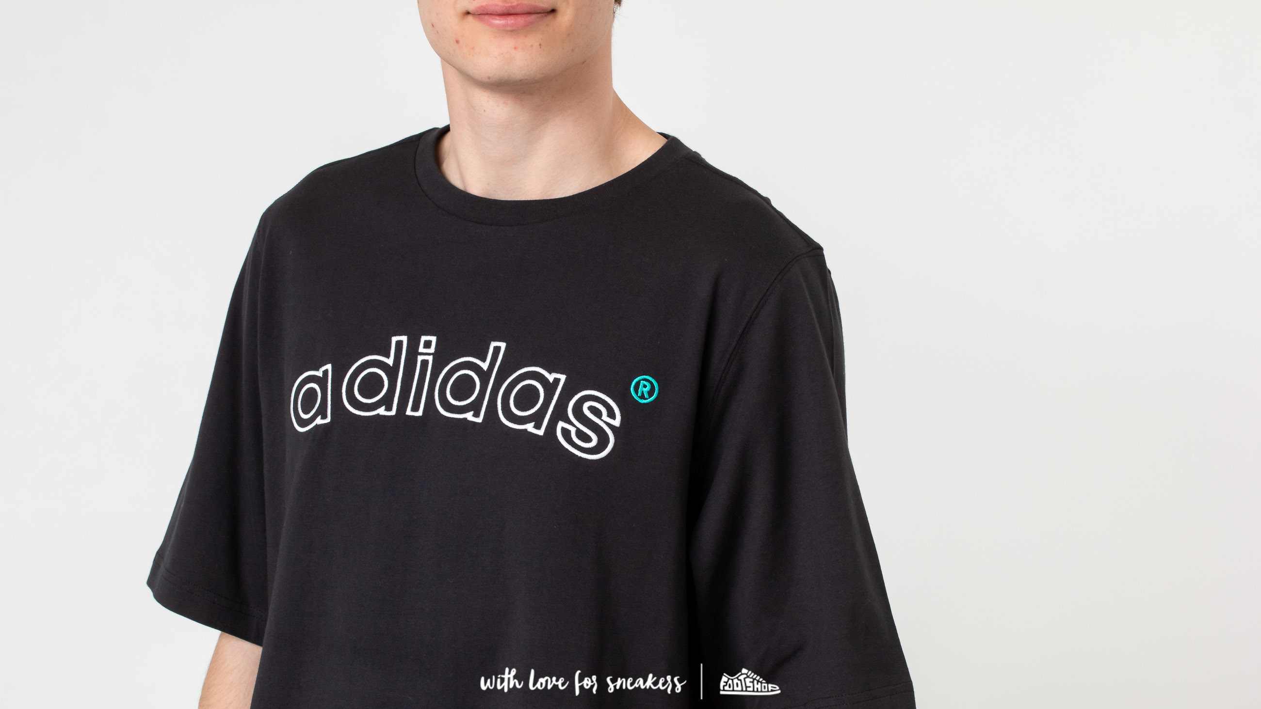 Adidas arc shop logo hoodie
