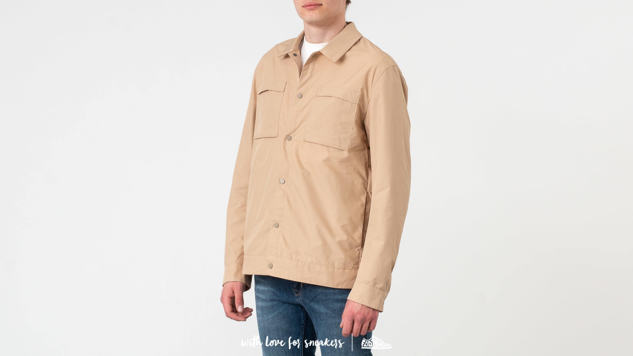 Jacken SELECTED Icon Shirt Jacket Cornstalk