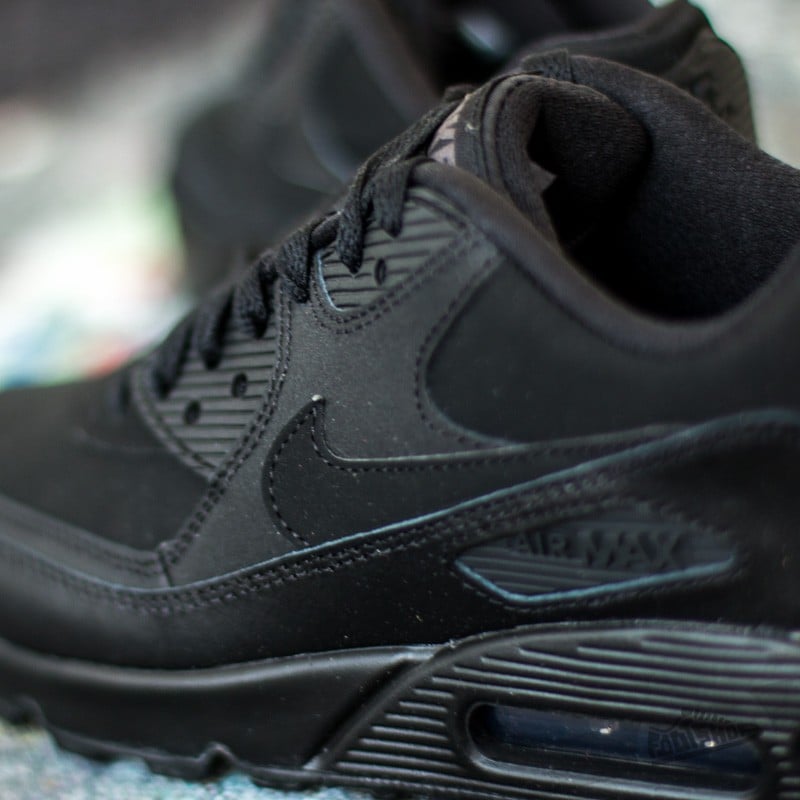Moteriška avalynė Nike Air Max 90 (GS) Black/ Dark Grey