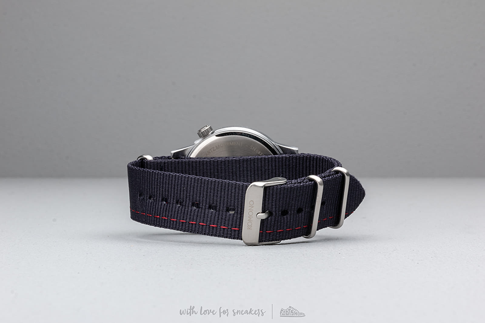 KOMONO Winston Subs NATO Marine – Orologio Al Quarzo Con Cinturino In Plastica Riciclata – Vetro Minerale, Impermeabile 5ATM - 2