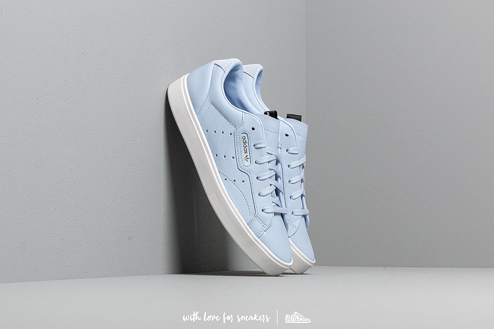 Încălțăminte și sneakerși pentru femei adidas Sleek W Periwinkle/ Periwinkle/ Crystal White