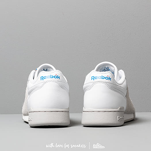Men s shoes Reebok Workout Plus Nepenthes White Steel Blue Core Footshop
