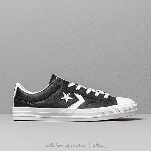 Men s shoes Converse Star Player Black White White Footshop
