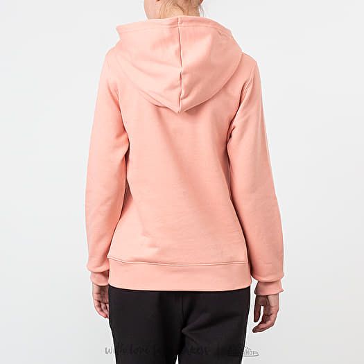 Adidas dust pink hoodie top