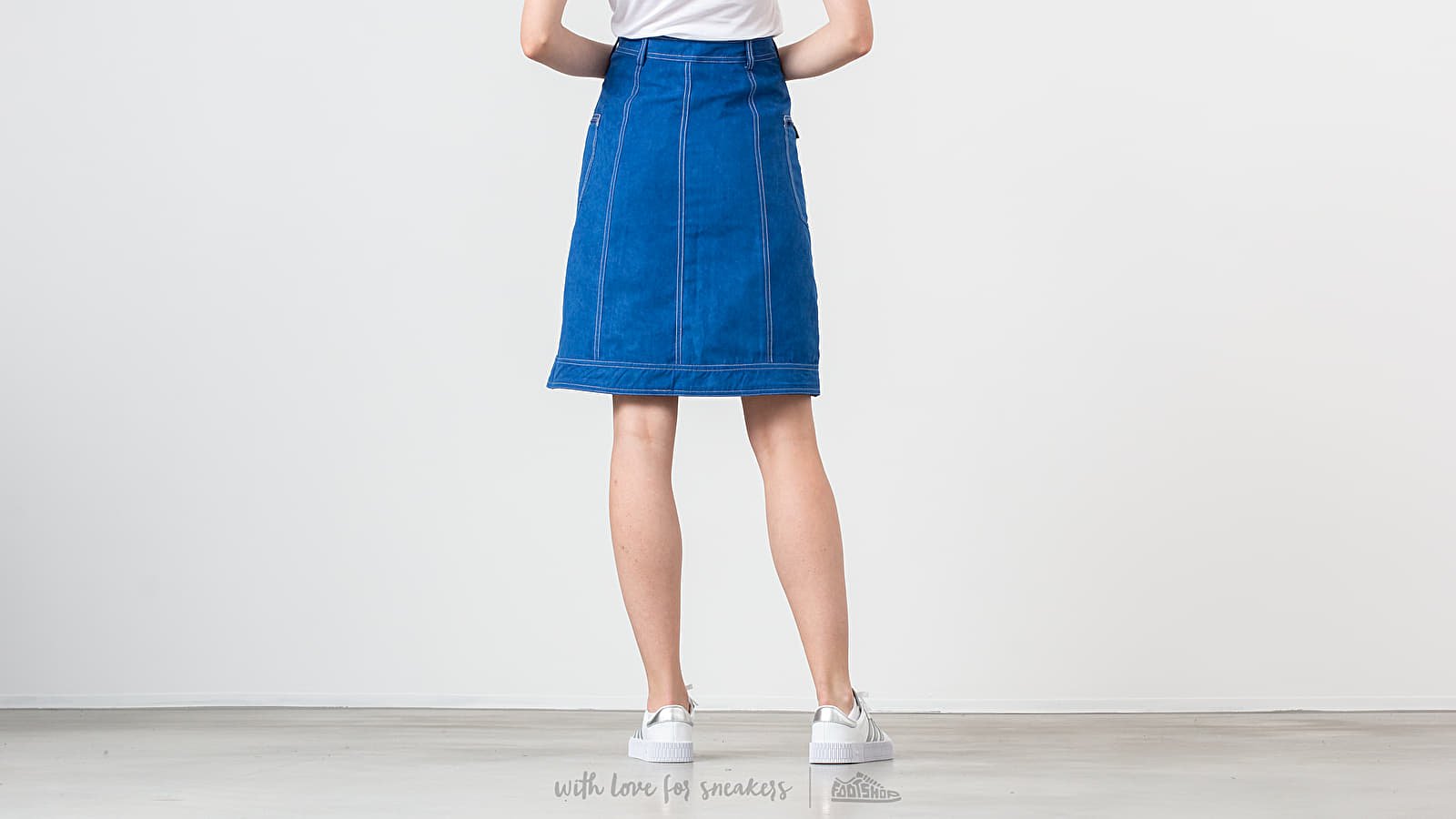 Skjørt Stüssy Clyde Reversible Skirt Black